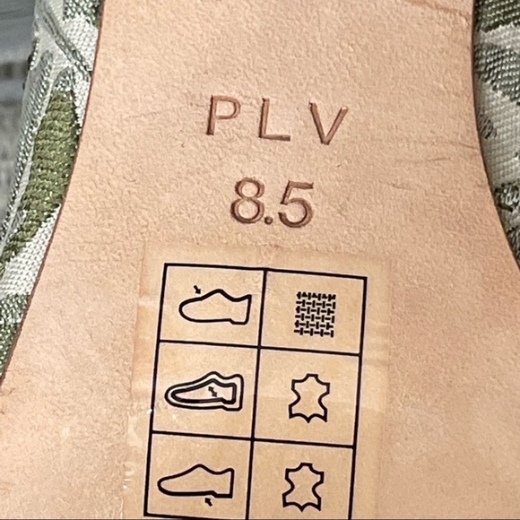 Pour La Victoire Sandals 8.5 Resort Jungle Harley Lucite Block Heel Slip On PLV - Picture 10 of 11